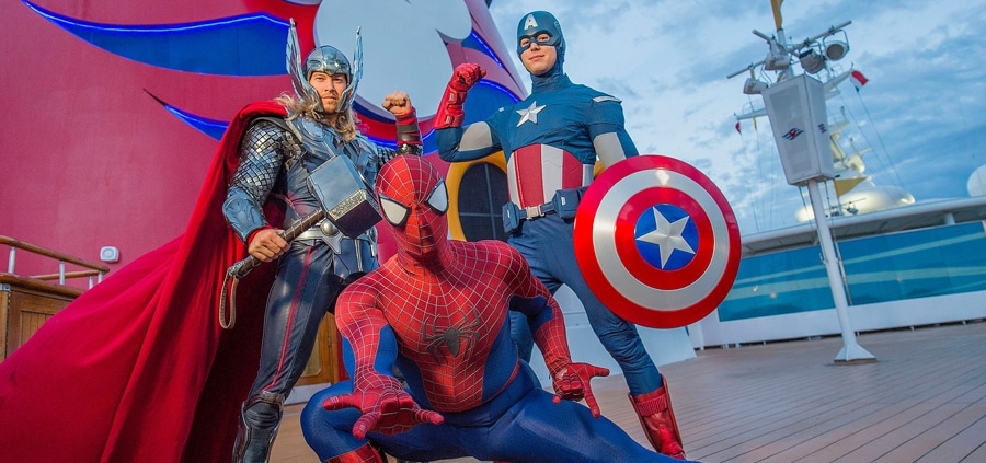 Marvel Day at Sea
